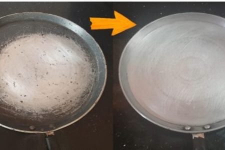 കോട്ടിങ് പോയ നോൺസ്റ്റിക്ക് പാത്രങ്ങൾ വീട്ടിൽ ഉണ്ടോ? ഇതൊന്ന് തൊട്ടാൽ മതി സ്റ്റീൽ പാത്രങ്ങൾ പോലെ വെട്ടിത്തിളങ്ങും!! | Nonstick Pan Reusing Technique