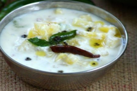 പച്ചമാങ്ങ വച്ച് ഒരു രുചികരമായ പച്ചടി തയ്യാറാക്കാം!.  Kerala special raw mango pachadi
