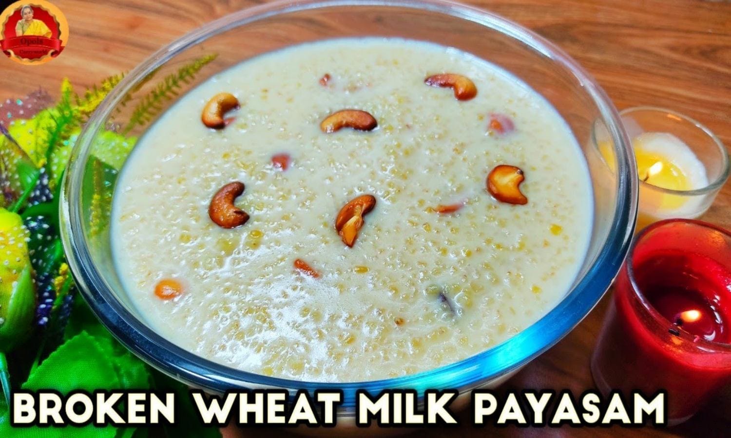 Broken wheat paayasam recipe