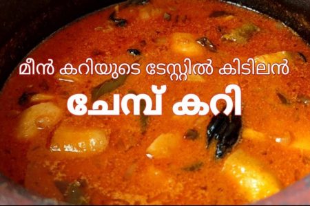 മീൻ കറിയുടെ ടേസ്റ്റിൽ കിടിലൻ ചേമ്പ് കറി തയ്യാറാക്കാം How to make chemb curry recipe