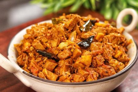 സ്വാദിഷ്ടമായ ഇടിച്ചക്ക മസാല കറി തയ്യാറാക്കാം Idichakka Masala (Tender Jackfruit Masala)