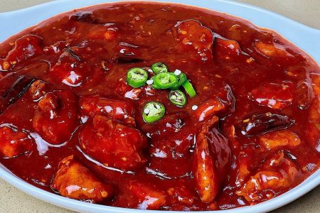 ഇൻഡോ ചൈനീസ് ചിക്കൻ റെസിപ്പി Indo-Chinese Schezwan Chicken